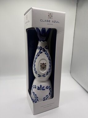 Clase Azul Reposado 750ml Tequila Bottle in Box .